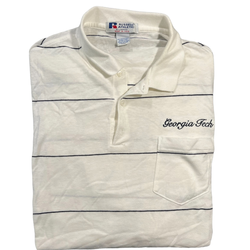 Vintage Georgia Tech Polo XL 80s-90s